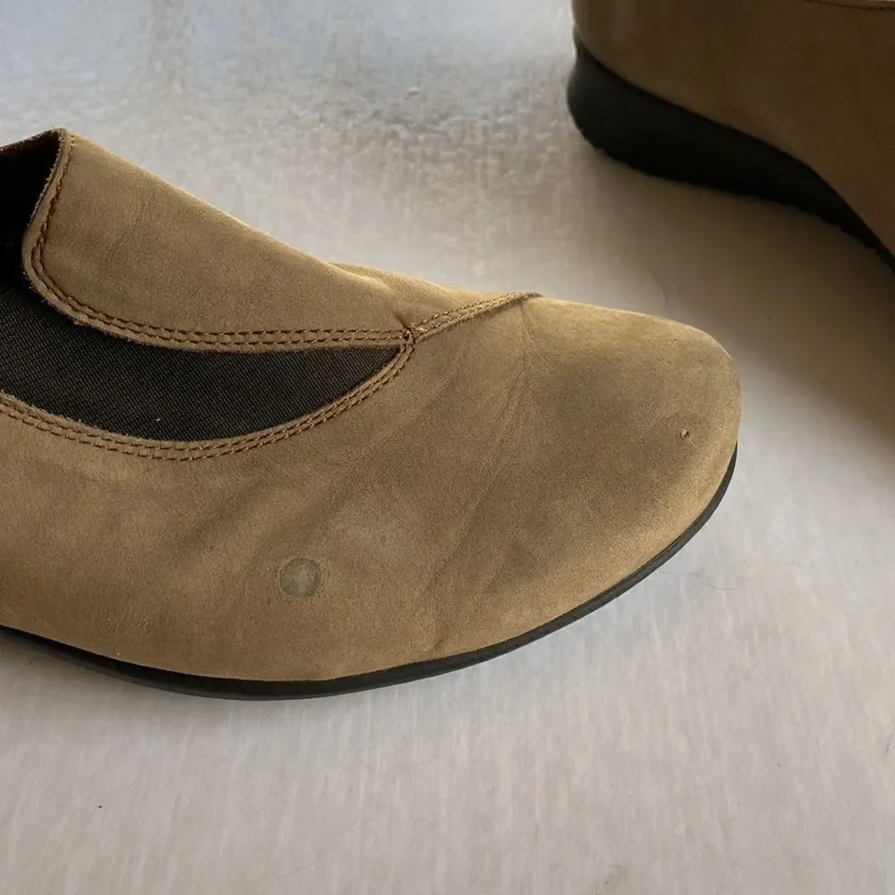 MEPHISTO Air Jet Women’s Nubuck Leather Shoes Size 6 1/2